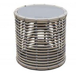 Skyline Design Bakari Rattan Round Side Table