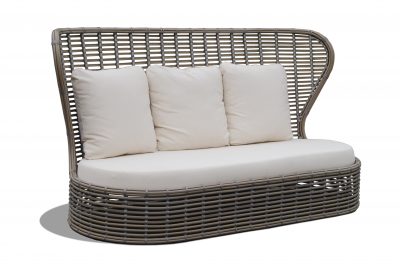 Skyline Design Bakari Large Rattan Garden Sofa