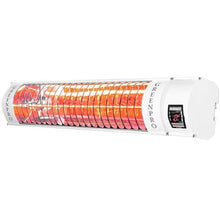 Load image into Gallery viewer, Electric 2KW White Wall Mounted Infrared Outdoor Patio Heater
