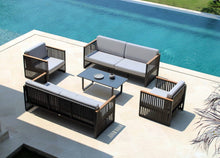 Load image into Gallery viewer, Skyline Design Horizon Metal Large Garden Sofa Set
