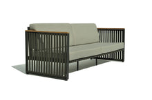 Load image into Gallery viewer, Skyline Design Horizon Metal Large Garden Sofa with Rope weave
