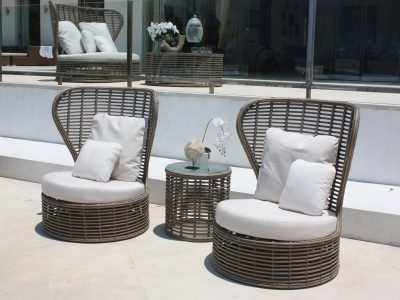 Skyline Design Bakari Rattan Lounging Armchair