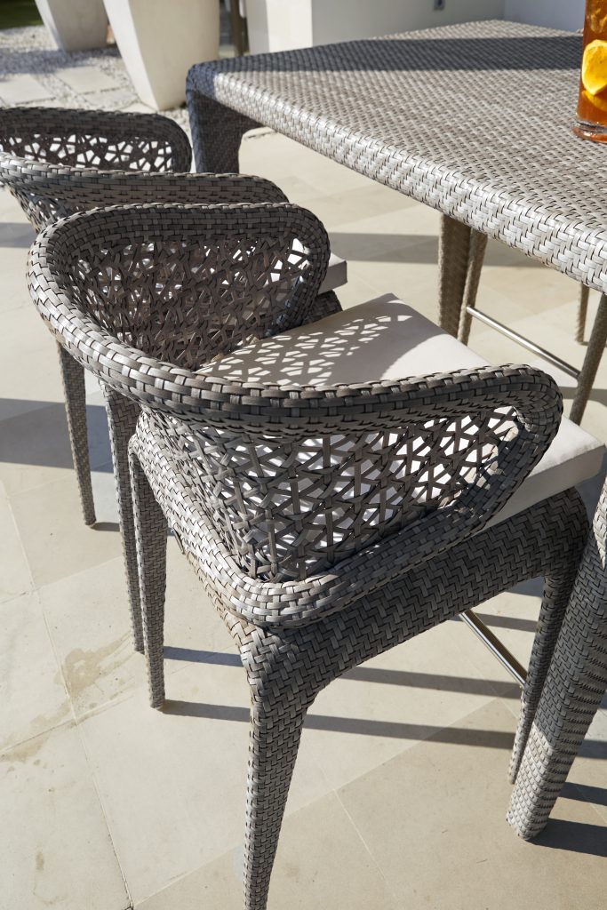 Skyline Design Journey Rattan Outdoor High Drinks Table