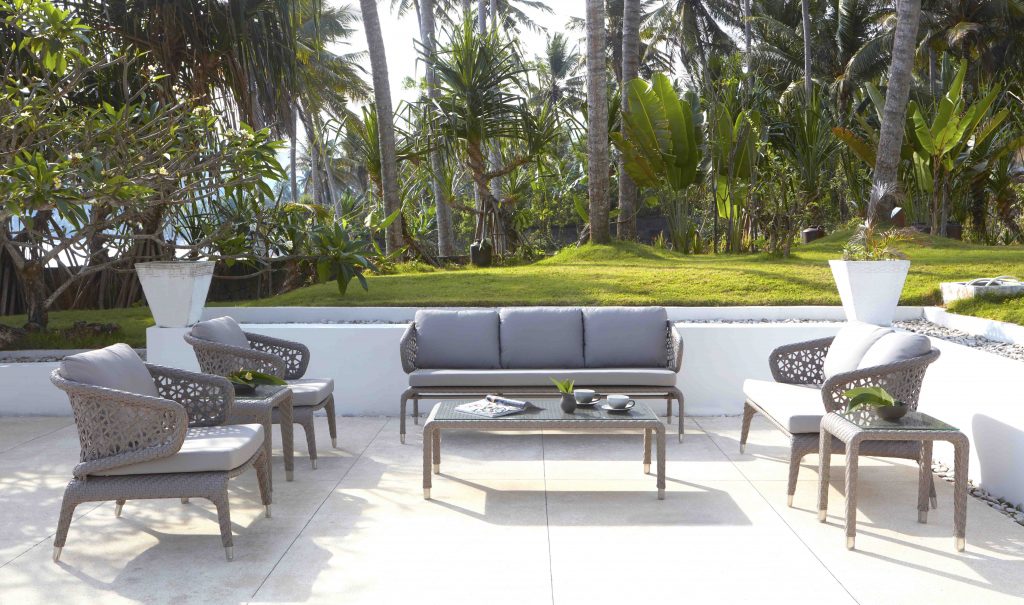 Skyline Design Journey Three Seat Rattan Garden Sofa