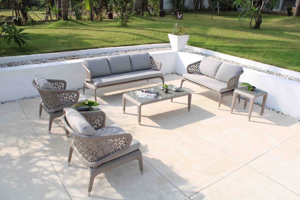 Skyline Design Journey Three Seat Rattan Garden Sofa