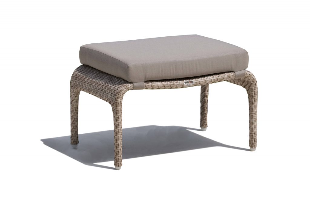 Skyline Design Journey Rattan Ottoman Footstool