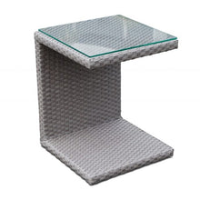Load image into Gallery viewer, Skyline Design Pacific Rattan Sunlounger Side Table
