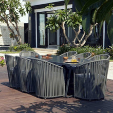 Load image into Gallery viewer, Skyline Design Horizon Rectangular 250 x 100 Aluminium Composite Dining Table
