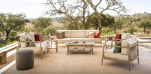 Load image into Gallery viewer, Skyline Design Noa Teak Garden Love Seat Sofa
