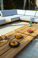 Load image into Gallery viewer, Skyline Design Ona Low Square Outdoor Corner Coffee Table
