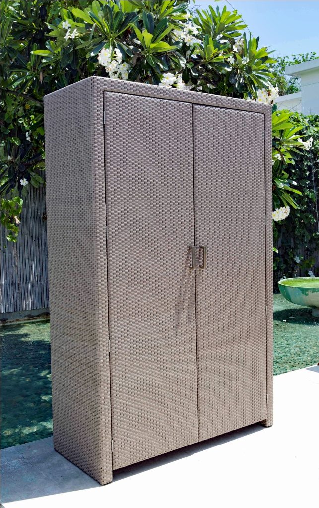 Skyline Design Rattan Garden Opal Wardrobe Cushion Storage