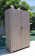 Load image into Gallery viewer, Skyline Design Rattan Garden Opal Wardrobe Cushion Storage
