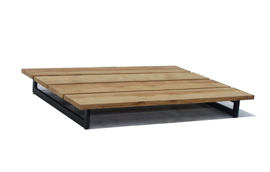 Skyline Design Ona Low Rectangular Outdoor Teak Coffee Table