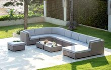 Load image into Gallery viewer, Skyline Design Pacific Rattan Curved Modular Garden Corner Sofa
