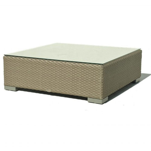 Skyline Design Pacific Rattan Square Garden Coffee Table Size Options