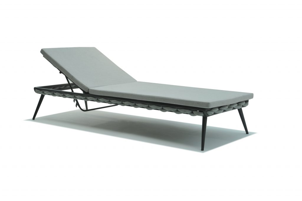 Serpent Single lounger Ref: 5008111,364Skyline Design Serpent Rope Weave Garden Single Sun Lounger