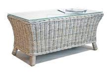 Load image into Gallery viewer, BEACH CONSERVATORY INDOOR RATTAN Coffee Table- Kubu Grey
