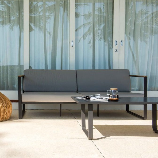 Skyline Design Taymar Lounging Metal Garden Sofa Set