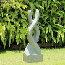 Load image into Gallery viewer, Twist Stone Sculpture With Plinth
