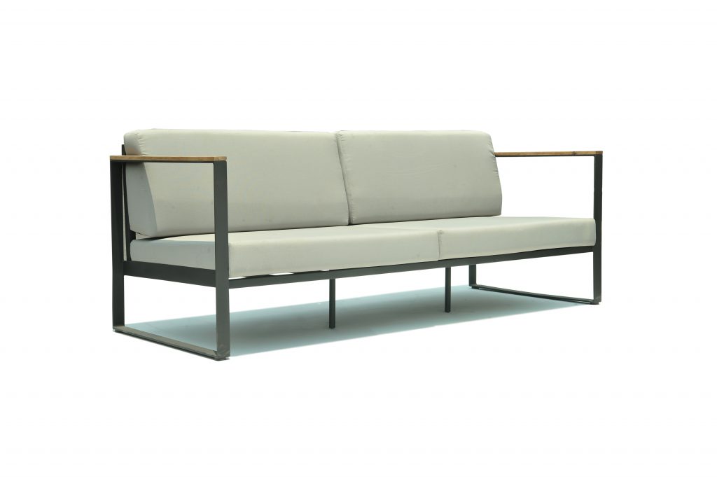 Skyline Design Taymar Lounging Metal Garden Sofa Set