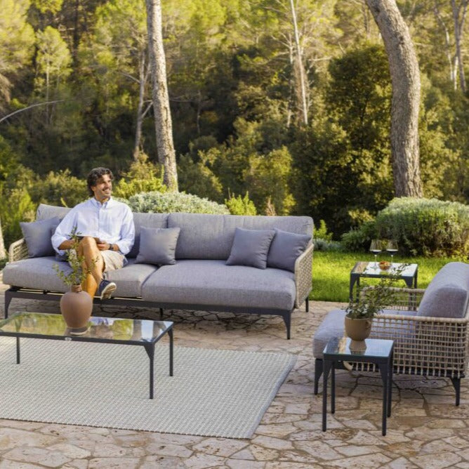 Skyline Design Western Lounging Outdoor Sofa