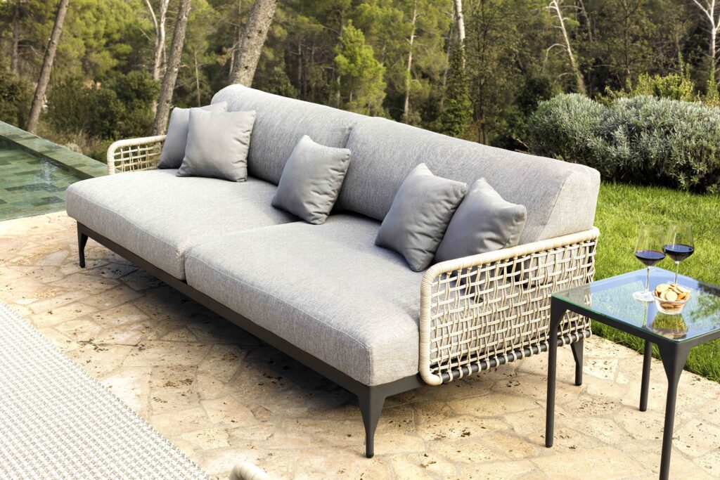 Skyline Design Western Lounging Outdoor Sofa