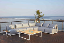 Load image into Gallery viewer, Skyline Design Windsor White Modular Outdoor Sofa Centre Seat Section
