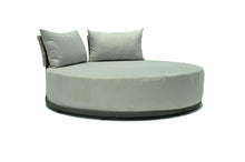 Load image into Gallery viewer, Skyline Design Windsor Carbon Round Garden Daybed with Back Support
