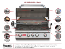 Load image into Gallery viewer, Bull ODK Prefabricated BBQ Outdoor Kitchen - Angus with Solid Gres Base 243CM X 79CM
