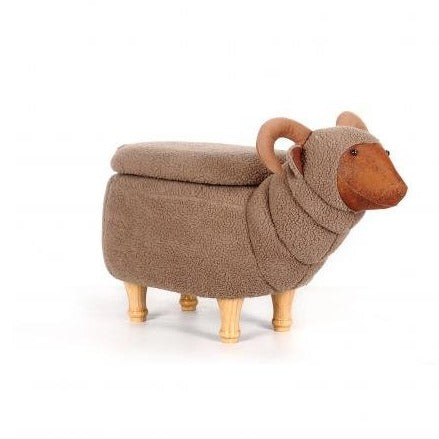 The Goat Animal Ottoman Footstool with Storage