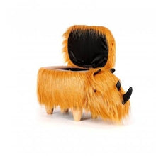 Load image into Gallery viewer, The Hairy Rhino Animal Ottoman Footstool with Storage
