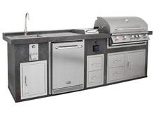 Load image into Gallery viewer, Bull 3M ODK Prefabricated BBQ Outdoor Kitchen - Brahma Upgrade 300cm x 80cm

