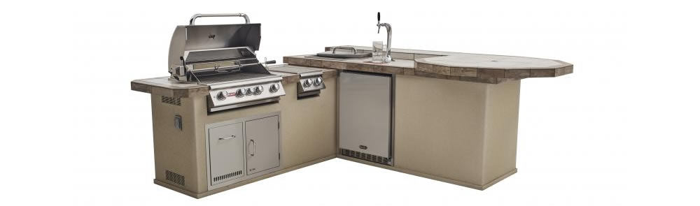 BULL Outdoor Kitchen Bar 188 Lt Kegorator