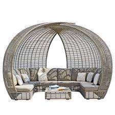 Sparta Large Rattan Pavilion Outdoor U Sofa Skyline Design -  SPECIAL ORDER ITEM