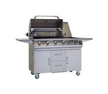 Load image into Gallery viewer, EX DISPLAY BULL 7 Burner natural Gas BBQ With Double Side Burner Cart and Rotisserie with FREE Cover
