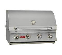 Load image into Gallery viewer, BULL LONESTAR 4 Burner Built in Natural Gas BBQ Grill Head With Internal Lights and Cover
