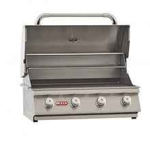 Load image into Gallery viewer, LL OUTLAW 4 Burner Built In Natural Gas BBQ Grill HeadBULL OUTLAW 4 Burner Built In Natural Gas BBQ Grill Head with Cover 
