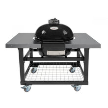 Load image into Gallery viewer, Primo Metal Ceramic BBQ Cart with side shelve options
