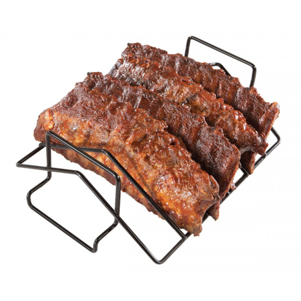 Primo V Shape Stainless Steel BBQ Rib Rack