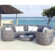Load image into Gallery viewer, Skyline Design Strips Modular Curved Rattan Centre Seat
